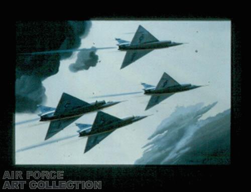 FLIGHT OF F-102S